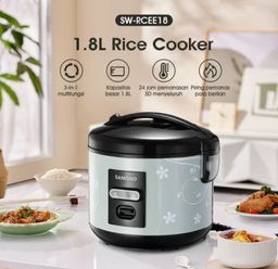 SAMONO Rice Cooker 1,8L SW-RCEE18