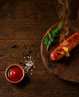 (Fry) Premium Cheese Sausage 