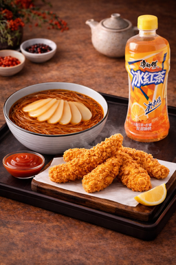 VS - Abalone Slice Mee Sua (鲍鱼片面线套餐)