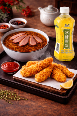 VS - Smoked Duck Mee Sua (烟熏鸭套餐) 