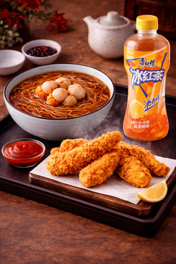 VS - Scallop Mee Sua (日式扇贝面线)