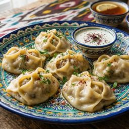 Manti / Манты говядина на пару