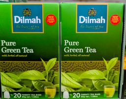Dimmer green tea bags 
