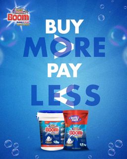 Boom 1.5kg bucket refill combo