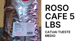 ROSO CAFE 5 LBS VARIEDAD PARAINEMA GRANO