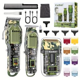 SET PROFESIONAL KEMEI KM-2379 CAMUFLAJE 