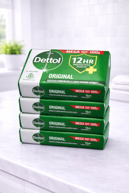 Dettol Mega Saver Pack 100gm*4 Orignal