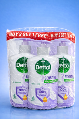 Dettol Sensitive Liquid Handwash Buy 2 get 1 free 