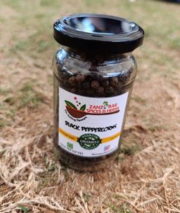 Black peppercorns