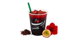 Hibiscus Passion Cooler | مشروب الكركديه وباشن البارد