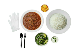 White Rice Saloona Awal | رز أبيض مع صالونة عوال