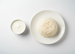 White Rice with Yogurt | رز أبيض مع روب