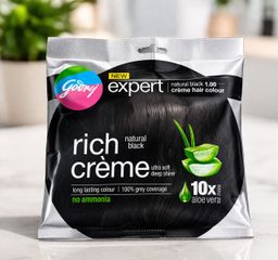 GodrejRich Creme Black Hair Colour 
