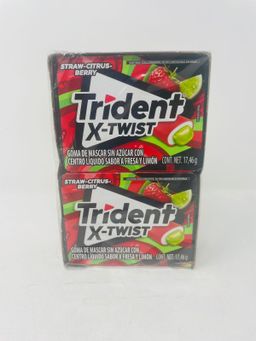 TRIDENT TWIST 9S STRAWBERRY DISP C/8 PZS