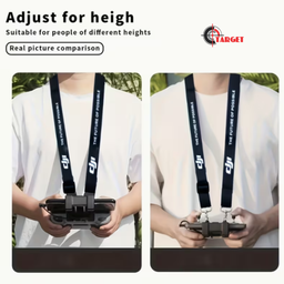 Adjustable Rope Strap for DJI RC-N1/N2/N3 Remotes - Secure Safety Belt for DJI Mini 2/Mini 4/Air 2S Drone Remote Control - Durable Handheld Flight Camera Controller Neck Strap, Drone Accessorie