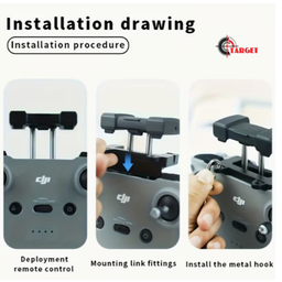 Adjustable Rope Strap for DJI RC-N1/N2/N3 Remotes - Secure Safety Belt for DJI Mini 2/Mini 4/Air 2S Drone Remote Control - Durable Handheld Flight Camera Controller Neck Strap, Drone Accessorie