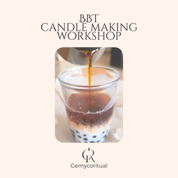 BBT milk tea candle making + BBT sip workshop