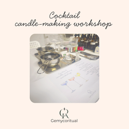 Cocktail candle + sip workshop