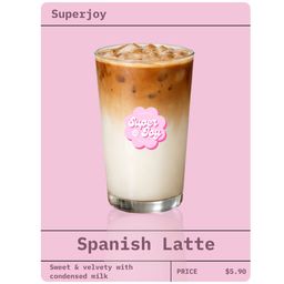 Iced Spanish Latte