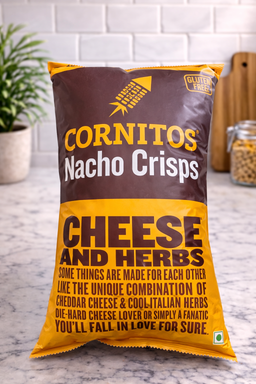 Cornitos Nacho cheese And Herbs 55gm 