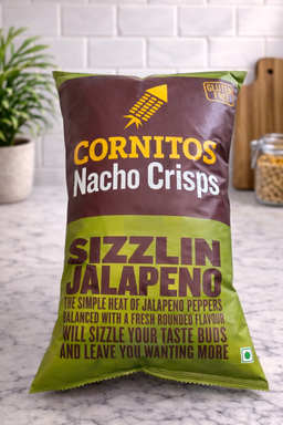 Corntos Nacho Sizzlin Jalapeno 55gm
