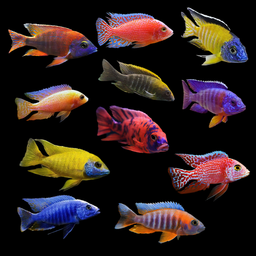 CICHLID PEACOCK ASSORTED