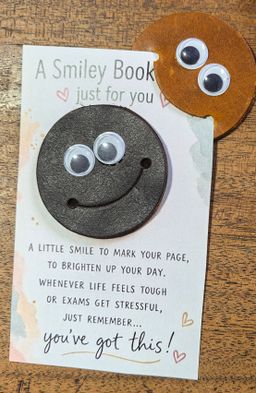 Smiley bookmark 
