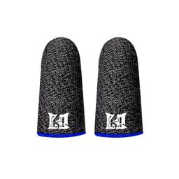 Luva de Dedo Profissional de Fibra de Carbono para Jogos Mobile, 18 Pinos, Personalizável com Logotipo, Mais Vendida, Respirável e à Prova de Suor para Tela Sensível ao Toque