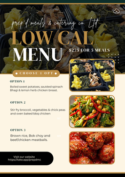 Low calorie meals 