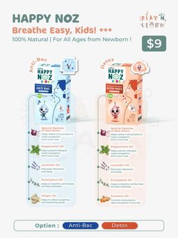 HAPPY NOZ (ANTI COUGH/ORIGINAL/ANTI VIRUS)