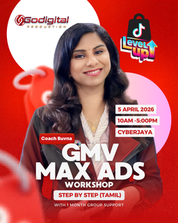 GMV MAX ADS WORKSHOP - Cyberjaya 5 April 2026