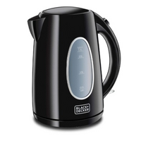 Black+Decker 1.7L Electric Kettle 2200W JC69-B5 Black