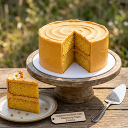 The Gathered Sunshine Cake