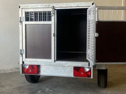 Remolque para perros de 3 compartimentos