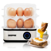 Geepas Electric Eggs Boiler 16 Egg Slots