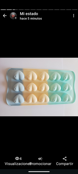 Molde corazones pequeños múltiples cavidades