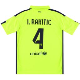 Barcelona 2014/15 Third Shirt (Yellow / Navy)