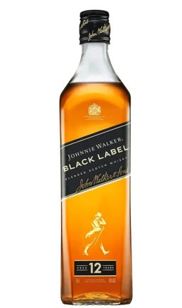 JOHNNIE WALKER BLACK B. WHISKY 750ML*PC/EMB:12