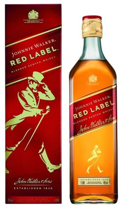 JOHNNIE WALKER RED B. WHISKY GB 1LT*PC/EMB:12