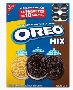 GALLETA OREO MIX DISP 14PZ 1.533 KG