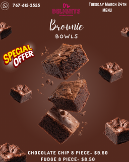 Brownie Bowls- NEW