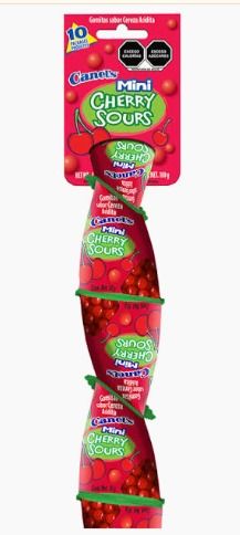 MINI CHERRY SOURS TIRA C/10 PZS