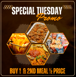 Tuesday Lunch Promo (12-3PM)