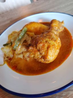 Curry Chicken Drumstick and Curry Potato Rice