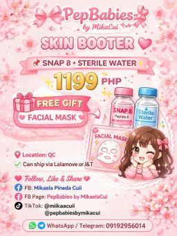 SNAP 8 + STERILE WATER