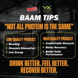 BAAM!!™ ISO-SOY Plant Protein Isolate (5lb / 2.3kg) | 30g Soy Isolate Protein • Vegan • Lactose-Free • Lab-Tested Premium Plant Protein [VX