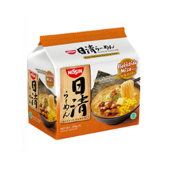 NISSIN Japanese Ramen Hokkaido Miso 5 x 106g