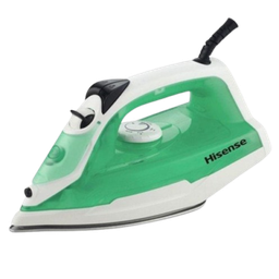 Hisense Steam Iron, 1800W Power, Steam Rate up to 22 gm/min, 0.25 L Water Tank,Light weight Anti-Calcium, Anti-Drip, Non Stick Gliding, H18SIGRS1 – 3 Year Warranty