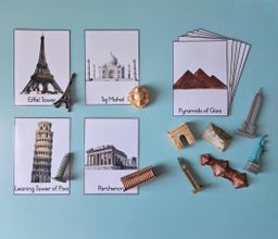 Object - Card Matching Set - Landmarks Set 1