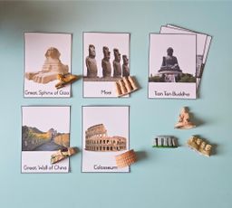 Object - Card Matching Set - Landmarks Set 2